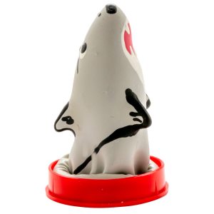 Condomerie Novelty Condom Shark Model 1 Hand-Painted Unique Piece Made of Natural Latex Condomerie Novelty Condom Shark Model 1 Hand-Painted Unique Piece Made of Natural Latex - Image 2