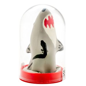 Condomerie Novelty Condom Shark Model 1 Hand-Painted Unique Piece Made of Natural Latex Condomerie Novelty Condom Shark Model 1 Hand-Painted Unique Piece Made of Natural Latex - Image 1