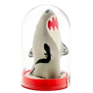Condomerie Novelty Condom Shark Model 1 Hand-Painted Unique Piece Made of Natural Latex