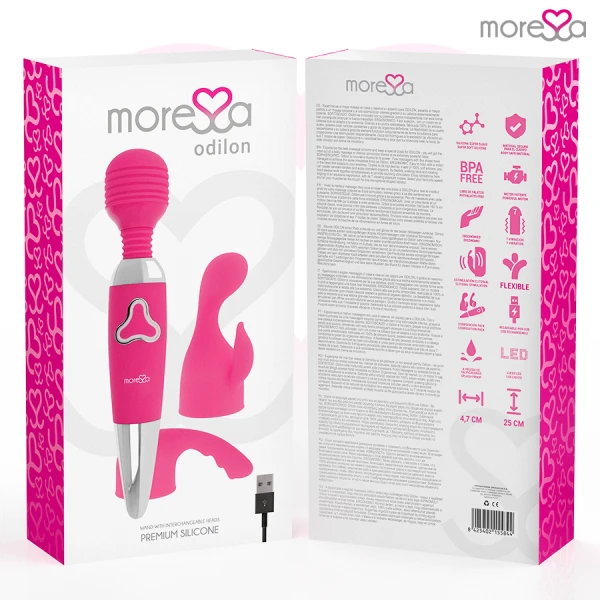 Moressa Odilon Silicone Vibrator Massager Rechargeable Moressa Odilon Silicone Vibrator Massager Rechargeable