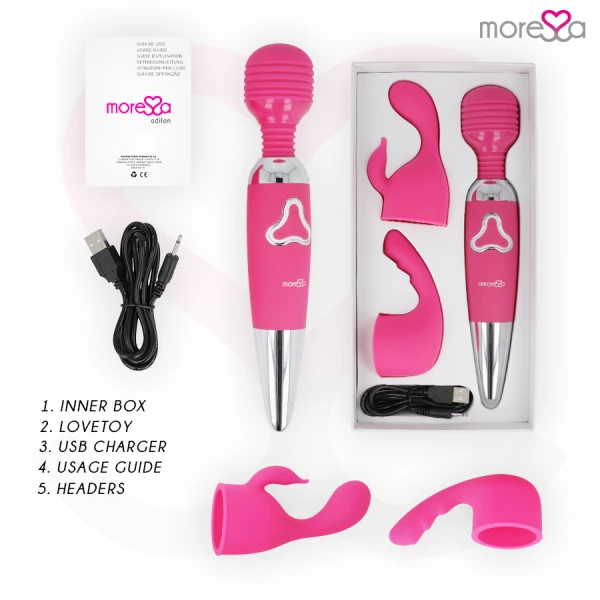Moressa Odilon Silicone Vibrator Massager Rechargeable Moressa Odilon Silicone Vibrator Massager Rechargeable