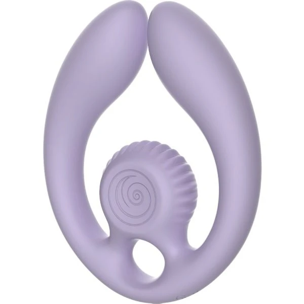 Snail Vibe Paarstimulator Gizi Duo met afstandsbediening Paars