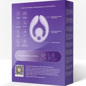 Snail Vibe Paarstimulator Gizi Duo met afstandsbediening Paars Snail Vibe Paarstimulator Gizi Duo met afstandsbediening Paars - Afbeelding 9
