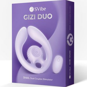 Snail Vibe Paarstimulator Gizi Duo met afstandsbediening Paars Snail Vibe Paarstimulator Gizi Duo met afstandsbediening Paars - Afbeelding 8