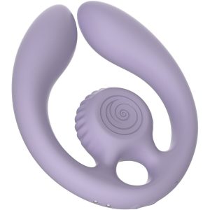Snail Vibe Paarstimulator Gizi Duo met afstandsbediening Paars Snail Vibe Paarstimulator Gizi Duo met afstandsbediening Paars - Afbeelding 1