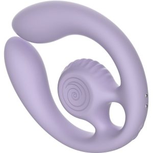 Snail Vibe Paarstimulator Gizi Duo met afstandsbediening Paars Snail Vibe Paarstimulator Gizi Duo met afstandsbediening Paars - Afbeelding 3