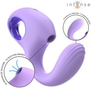 Intense Baxter Vibrator and Stimulator with Suction Function Violet Intense Baxter Vibrator and Stimulator with Suction Function Violet - Image 2
