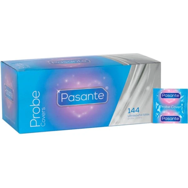 Pasante Probe Cover Condooms voor ultrasone sondes, 144 stuks
