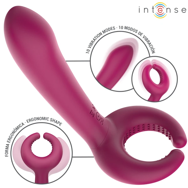 Intense Rowan Inclusive Couple Vibrator with 10 Modes