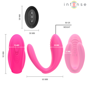 Intense Julia dubbele vibrator met klemstimulatie en afstandsbediening Intense Julia dubbele vibrator met klemstimulatie en afstandsbediening - Afbeelding 10