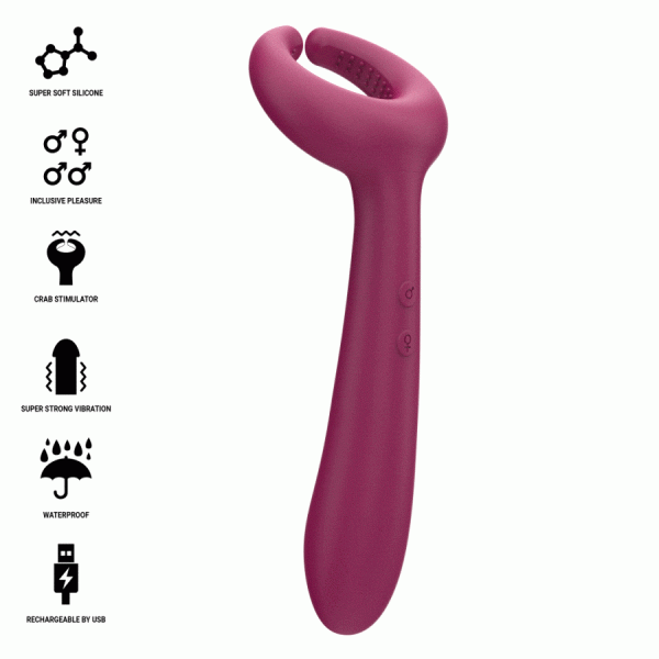Intense Rowan Inclusive Couple Vibrator with 10 Modes