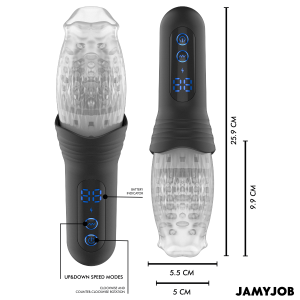 Jamyjob Blow-r Masturbator with Thrust and Rotation Function Jamyjob Blow-r Masturbator with Thrust and Rotation Function - Image 7