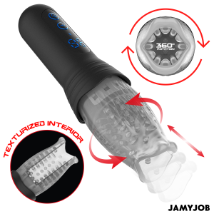 Jamyjob Blow-r Masturbator with Thrust and Rotation Function Jamyjob Blow-r Masturbator with Thrust and Rotation Function - Image 3