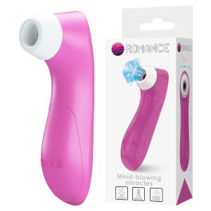 Romance Clitoris-Zuigapparaat met 8 zuigstanden, Roze Pulsatietechnologie, Siliconen Romance Clitoris-Zuigapparaat met 8 zuigstanden, Roze Pulsatietechnologie, Siliconen - Afbeelding 2