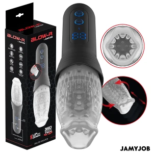 Jamyjob Blow-r Masturbator met stoot- en rotatiefunctie