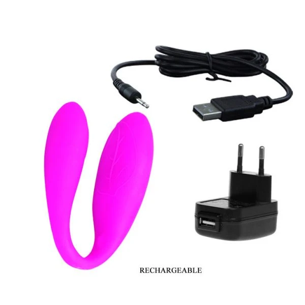 Pretty Love Fascination Lilac Massager U-shaped Vibrator Pretty Love Fascination Lilac Massager U-shaped Vibrator