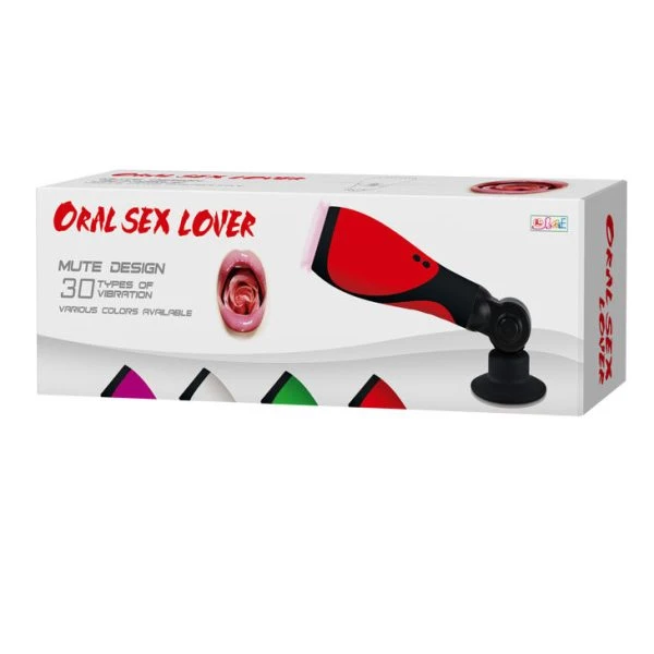 Baile Oral SEX Lover Masturbator with 30 Vibration Modes and Adapter