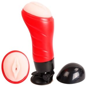 Crazy Bull Masturbator met zuigbasis en vibratie, 28,3 cm Crazy Bull Masturbator met zuigbasis en vibratie, 28,3 cm - Afbeelding 4