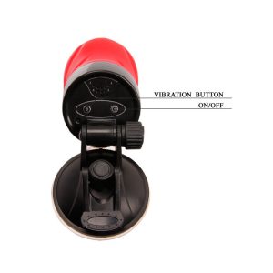 Crazy Bull Masturbator met zuigbasis en vibratie, 28,3 cm Crazy Bull Masturbator met zuigbasis en vibratie, 28,3 cm - Afbeelding 6
