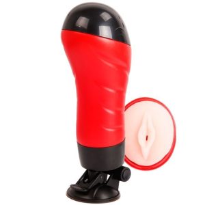 Crazy Bull Masturbator met zuigbasis en vibratie, 28,3 cm Crazy Bull Masturbator met zuigbasis en vibratie, 28,3 cm - Afbeelding 9