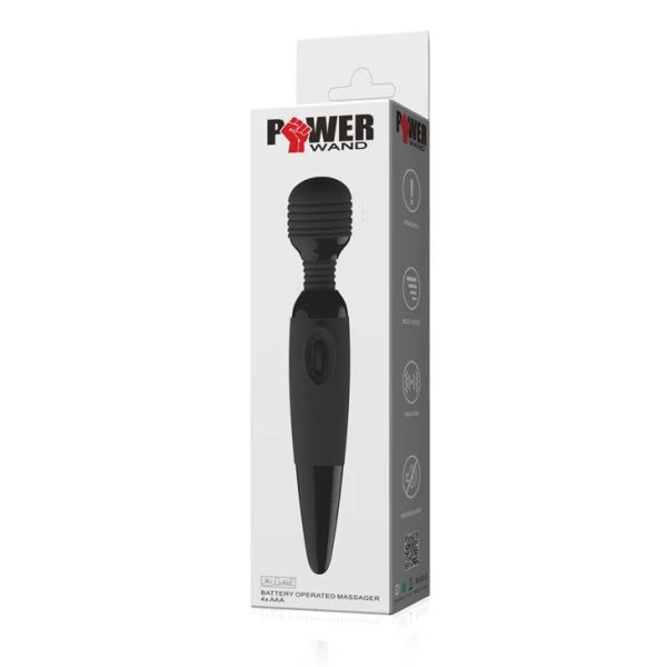 Baile Power Wand Massager with flexible head black