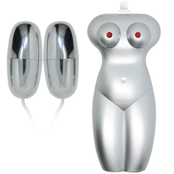 Baile Realistischer Vagina-Anus-Masturbator mit Vibration und Fernbedienung