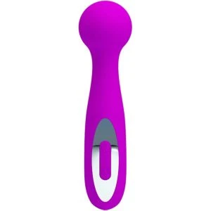Pretty Love Wade Massager met 12 vibratiefuncties, paars