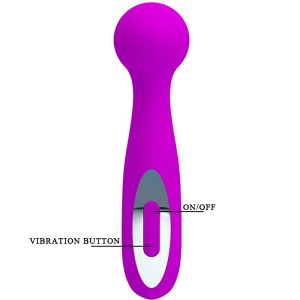 Pretty Love Wade Massager met 12 vibratiefuncties, paars Pretty Love Wade Massager met 12 vibratiefuncties, paars
