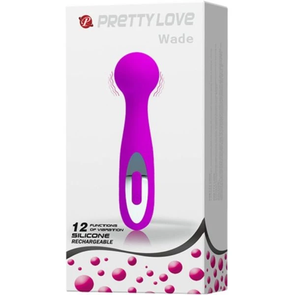 Pretty Love Wade Massager met 12 vibratiefuncties, paars Pretty Love Wade Massager met 12 vibratiefuncties, paars