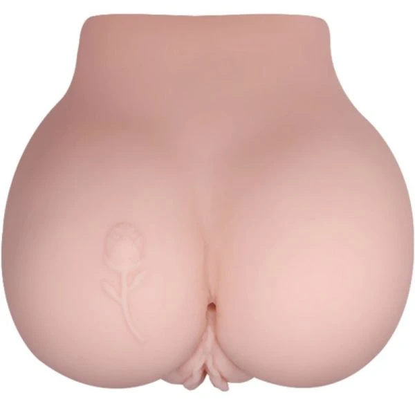Crazy Bull Masturbator-torso met vagina en anus, tatoeage en vibratie