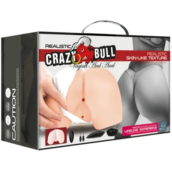 Crazy Bull Masturbator Torso with realistic vagina and anus plus vibration Crazy Bull Masturbator Torso with realistic vagina and anus plus vibration