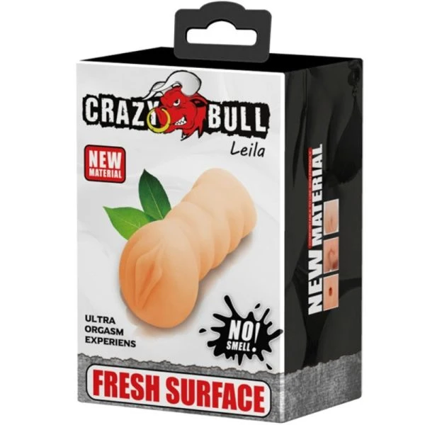 Crazy Bull Leila Masturbator met trilling, compact