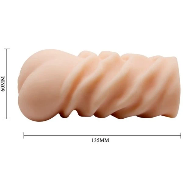 Crazy Bull Isabel Vagina-Masturbator van TPR, handzaam en realistisch Crazy Bull Isabel Vagina-Masturbator van TPR, handzaam en realistisch
