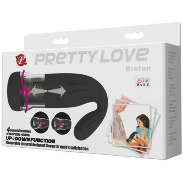 Pretty Love Masturbator with Rotation and Vibration, Multifunction Pretty Love Masturbator with Rotation and Vibration, Multifunction