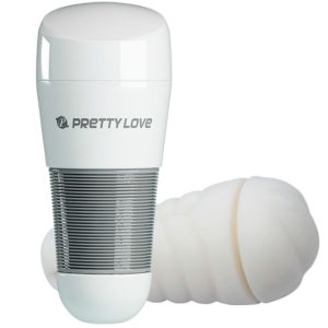 Pretty Love Kitty White Vagina Masturbator 2 with Vibration Pretty Love Kitty White Vagina Masturbator 2 with Vibration - Image 3