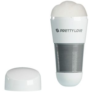 Pretty Love Kitty White Vagina Masturbator 2 with Vibration Pretty Love Kitty White Vagina Masturbator 2 with Vibration - Image 4