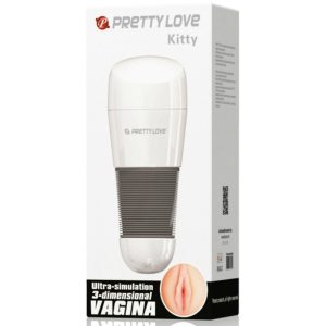 Pretty Love Kitty White Vagina Masturbator 2 with Vibration Pretty Love Kitty White Vagina Masturbator 2 with Vibration - Image 6