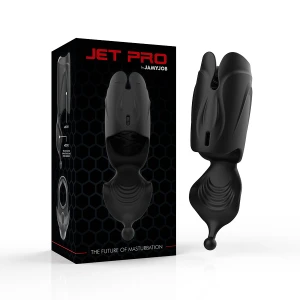 Jamyjob Rechargeable Head Stroker Masturbator with Vibration