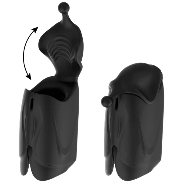 Jamyjob Rechargeable Head Stroker Masturbator with Vibration