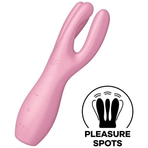Satisfyer Threesome 3 Opvangvibrator met drie motoren
