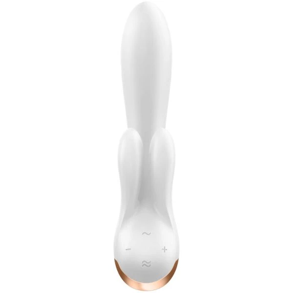 Satisfyer Double Flex Vibrator APP met drie motoren en app-bediening