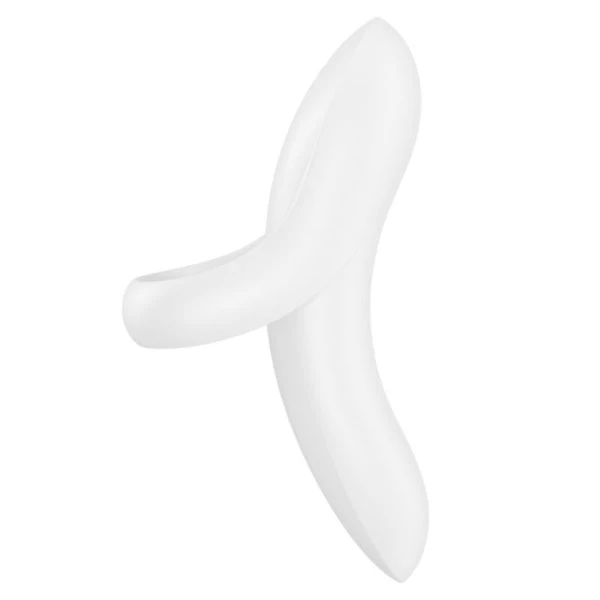 Satisfyer Bold Lover Finger Vibrator with Silicone and 12 Programs