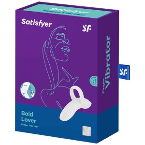 Satisfyer Bold Lover Finger Vibrator with Silicone and 12 Programs - Image 4