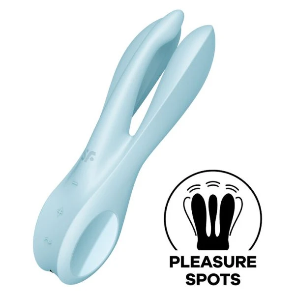 Satisfyer Threesome 1 oplegvibrator met drie motoren