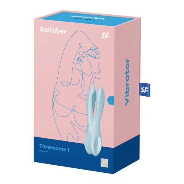 Satisfyer Threesome 1 oplegvibrator met drie motoren