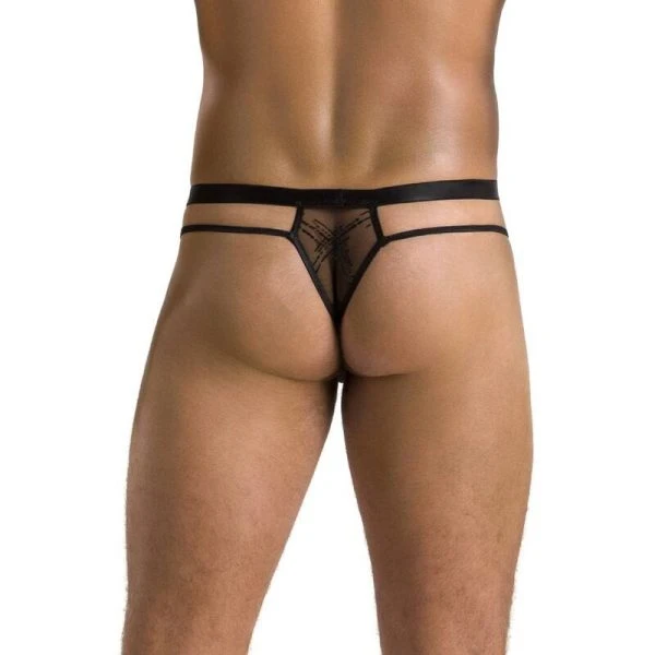 Passion Collin Thong voor mannen in zwart Passion Collin Thong voor mannen in zwart