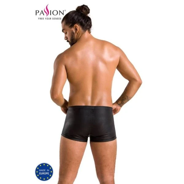 Passion Patrick Shorts für Männer aus Polyurethan, schwarz