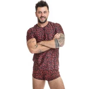 Anais Luxury Lingerie Tribal T-Shirt voor mannen met animalprint