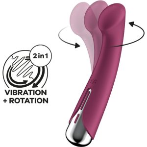 Satisfyer Spinning G-Spot 1 Rotator Vibrator met Rotatie en Vibratie Satisfyer Spinning G-Spot 1 Rotator Vibrator met Rotatie en Vibratie - Afbeelding 4