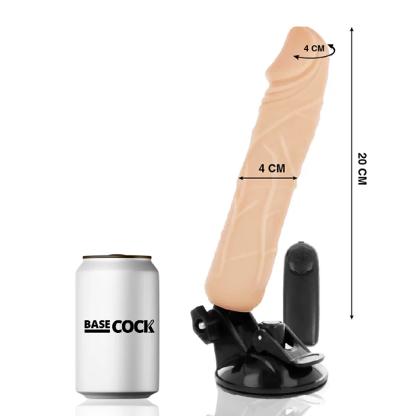 Basecock Realistischer Vibrator mit Fernbedienung